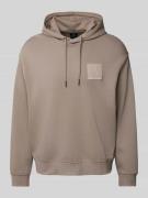 Hoodie met capuchon, model 'Pique'