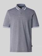 Poloshirt met labeldetail