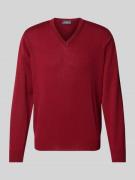 Gebreide pullover van scheerwol