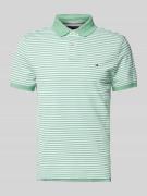 Regular fit poloshirt van katoenmix