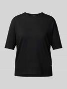 T-shirt met labelapplicatie