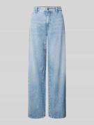 Wide leg jeans met steekzakken, model 'ALEK'