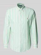 Custom fit vrijetijdsoverhemd met button-downkraag
