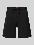 Sweatshorts met elastische band, model 'Austin'