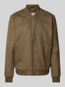 Bomberjack in leerlook, model 'LUCAS'