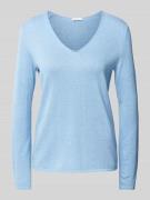 Pullover van een mix van katoen en viscose