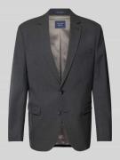 Regular fit 2-knoops colbert met reverskraag