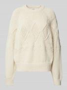 Gebreide pullover met raglanmouwen