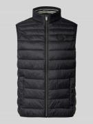 Regular fit bodywarmer met opstaande kraag