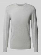 Gebreide pullover met ronde hals