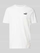 T-shirt met labelstitching