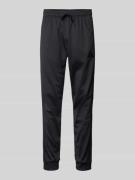 Slim fit sweatpants met tunnelkoord