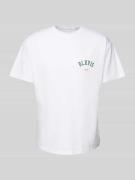 T-shirt met labelprint