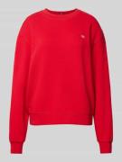 Sweatshirt met logostitching