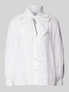 Overhemdblouse met knoopsluiting