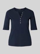 T-shirt met 1/2-mouwen