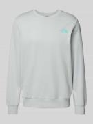 Sweatshirt met labelprint