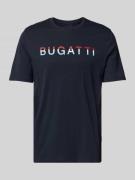 T-shirt met labelprint