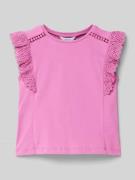 T-shirt met kant