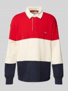 Sweatshirt met labelstitching