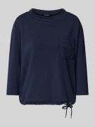 Sweatshirt met 3/4-mouwen