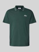 Poloshirt met labelstitching