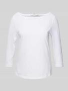 T-shirt met 3/4-mouwen
