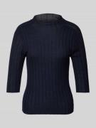 Gebreide pullover met 3/4-mouwen