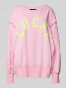 Sweatshirt met statementprint