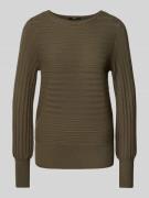 Gebreide pullover met ronde hals