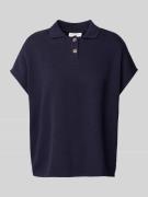 Poloshirt met korte knoopsluiting