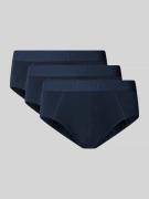 Slip met elastische band met label in een set van 3 stuks