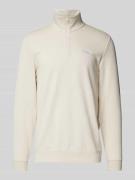 Sweatshirt met labelstitching
