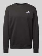 Sweatshirt met labelstitching