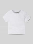 T-shirt met labelstitching