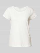Regular fit T-shirt van puur katoen