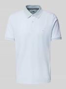 Regular fit poloshirt met logostitching