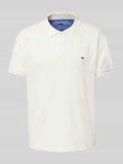 Regular fit poloshirt met logostitching