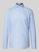 Slim fit zakelijk overhemd met knoopsluiting