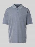 Regular fit poloshirt met borstzak