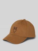 Baseballpet met motiefstitching