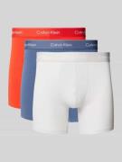 Boxershort met elastische logoband in een set van 3 stuks