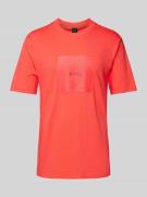 T-shirt met labelprint