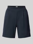 Regular fit korte broek met bandplooien, model 'Kate'