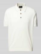 Poloshirt met korte knoopsluiting