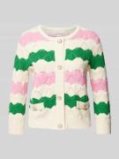 Cardigan met ribboorden