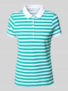 Regular fit poloshirt met structuurmotief