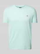 T-shirt met labelstitching
