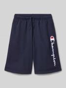 Sweatshorts met logostitching
