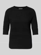 Gebreide pullover met ronde hals